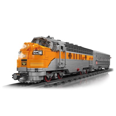 12018 MOULD KING  EMD F7 дизель-электрический локомотив