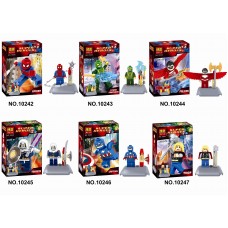 10242-10247 Bela SUPER HEROES