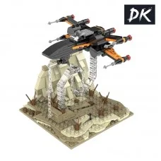 7005 DK X-wing истребитель с натяжным подвесом