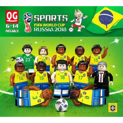 663 Lepin Brasília team FIFA World Cup Russia 2018