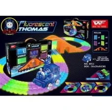 Конструктор Гоночная трасса Fluorescent Rail Cars - Magic Tracks 144 детали