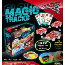 Конструктор Гоночная трасса Magic Tracks 192 детали