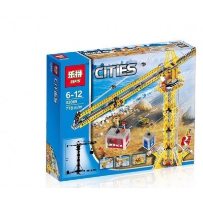 02069 Lepin Высотный кран