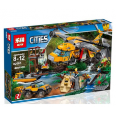 02085 Lepin Вертолёт для доставки грузов в джунгли