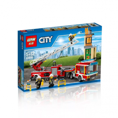 02086 Lepin Тушение пожара