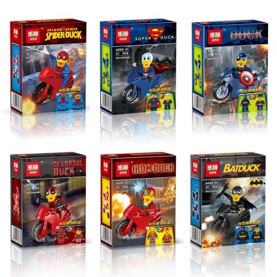 03059 Lepin Duck Superheroes Минифигурки