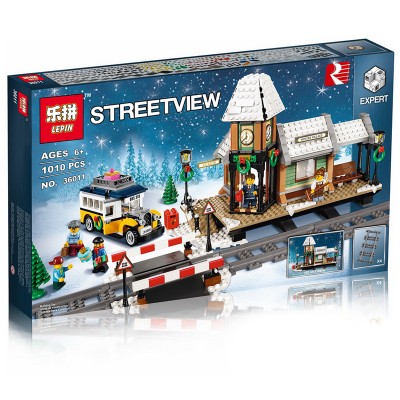 36011 Lepin Зимняя железнодорожная станция