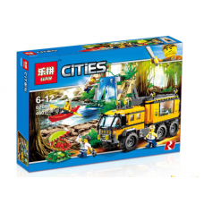 02062 Lepin Передвижная лаборатория в джунглях