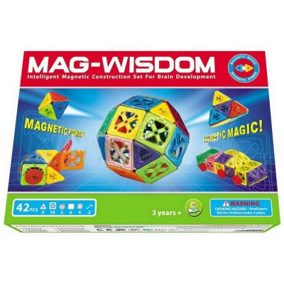 Mag-Wisdom MW5-42 магнитный конструктор 42 детали