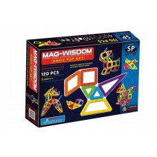 Mag-Wisdom MW4-120 магнитный конструктор 120 деталей