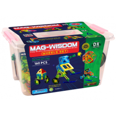 Mag-Wisdom MW1-160 магнитный конструктор 160 деталей