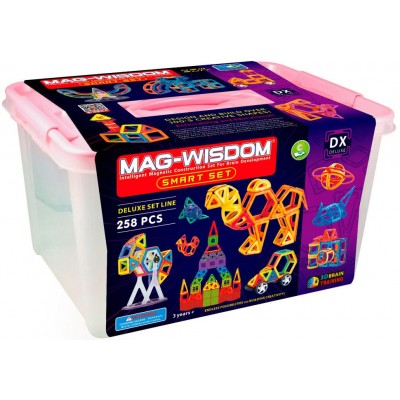 Mag-Wisdom KB 04051 магнитный конструктор 258 деталей