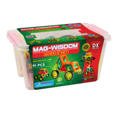 Mag-Wisdom MW1-91 магнитный конструктор 91 деталь