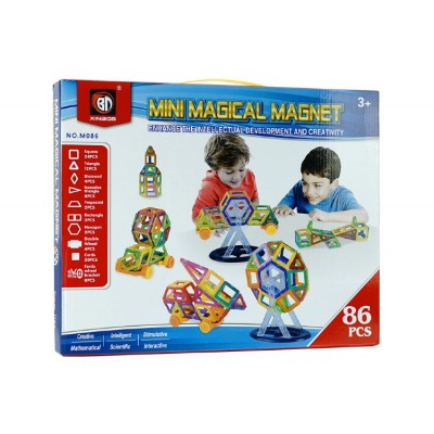 Xinbida Magical Magnet m86 мини магнитный конструктор 86 деталей