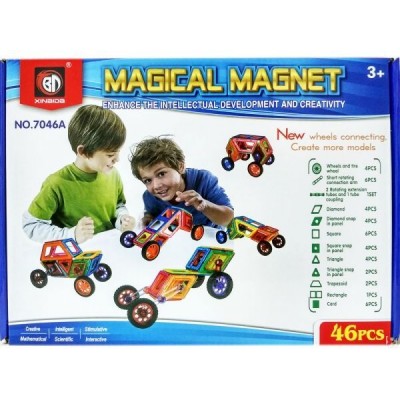 Magical Magnet Xinbida 7046A магнитный конструктор 46 деталей