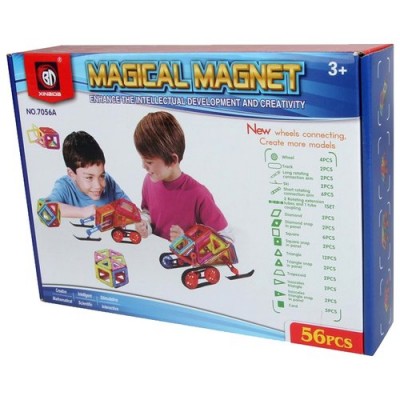 Magical Magnet Xinbida 7056A магнитный конструктор 56 деталей