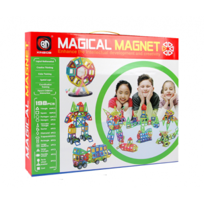 Magical Magnet Xinbida 706 магнитный конструктор 198 деталей