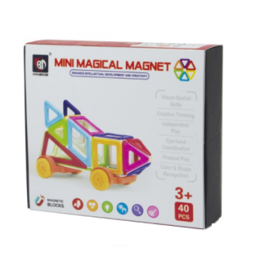 Xinbida Magical Magnet 720 мини магнитный конструктор 40 деталей