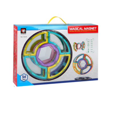 Magical Magnet Xinbida 73034 магнитный конструктор 34 детали