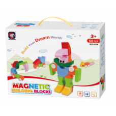 Magnetic Building Block Xinbida 8224 магнитный конструктор 60 деталей