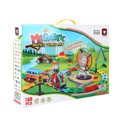 Magnetic Blocks Xinbida 9168A магнитный конструктор 168 деталей