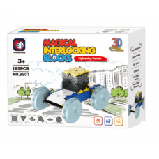 Magical Interlocking Blocks Xinbida 9801 магнитный конструктор 185 деталей