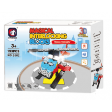 Magical Interlocking Blocks Xinbida 9802 магнитный конструктор 193 детали