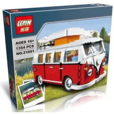 21001 Lepin Автофургон Фольксваген