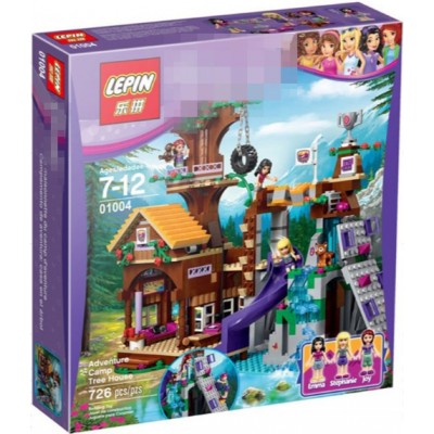 01004 Lepin Спортивный лагерь: дом на дереве