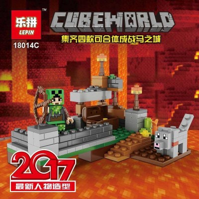 18014C Lepin Майнкрафт 