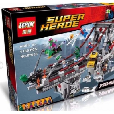 07038 Lepin Дуэль воинов с сетями на мосту