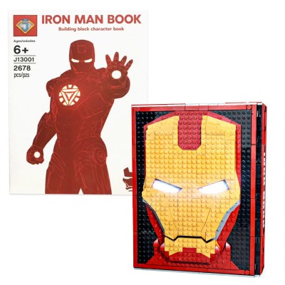 J13001 J Коллекция из 52 минифигурок Железного человека Iron Book