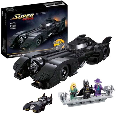 7188 JiSi Bricks Бэтмобиль (Batmobile)