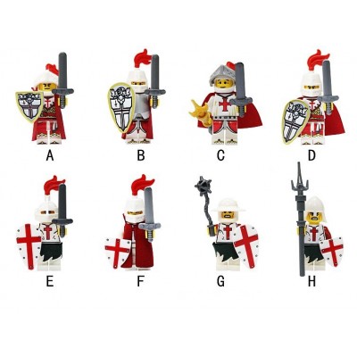 AX9818 Koruit Набор минифигурок рыцарей - 8 шт.