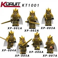 KT1001 Koruit Игра Престолов: набор минифигурок Золотые плащи - 7 шт.