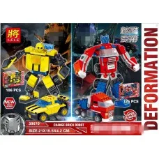39070 Lele Transformers Bumblebee and Optimus Prime