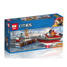 02130 Lepin Пожар в порту