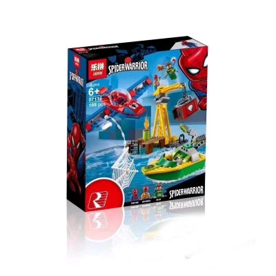 07116 Lepin Человек-паук: сражение с Доктором Осьминогом