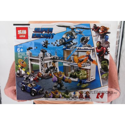 07123 Lepin Битва на базе Мстителей