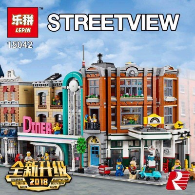 15042 Lepin Гараж на углу