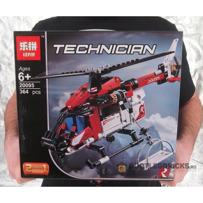 20095 Lepin Спасательный вертолёт