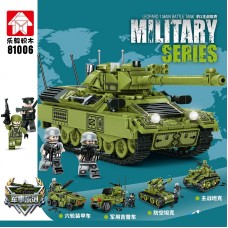 81006 Leyi Building Blocks Танк Leopard 1