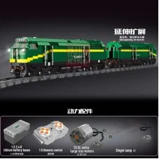 MK12001 MOULD KING Дизельный тепловоз NJ2