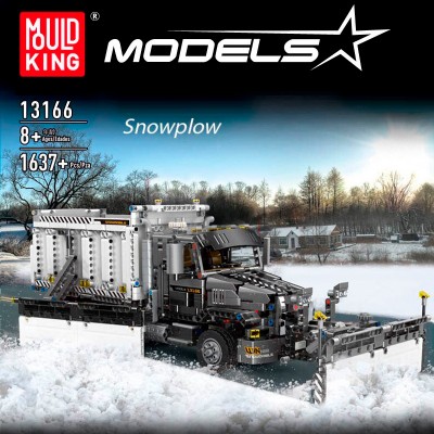 13166 MOULD KING Снегоуборочный грузовик