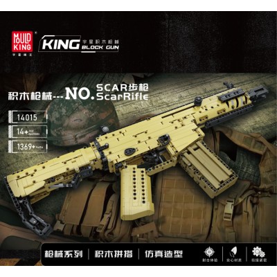 14015 MOULD KING Винтовка SCAR