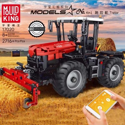 17020 MOULD KING Трактор JCB Fastrac 4000