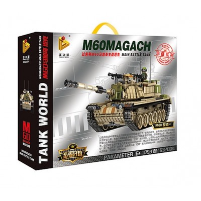 632004 Panlos Brick Танк M-60 MAGACH