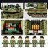632009 Panlos Brick Основной боевой танк Меркава МК4