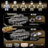 632015 Panlos Brick Германский тяжелый танк Tiger I