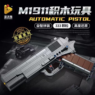 670007 Panlos Brick M1911 Браунинг самозарядный пистолет под патрон .45